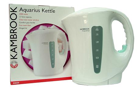 Kettle Kambrook 1.7lts KAK35 Hinged Lid